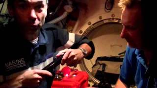 Handpresso in a SUBMARINE  150 meters below sea level [upl. by Esina]