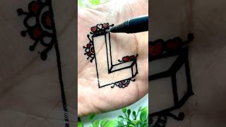 How to draw L letter for beginners ✍️👨‍🎨 art drawing shorts [upl. by Carrel]