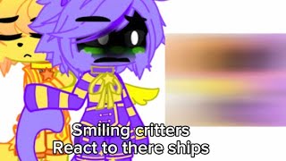 Smiling critters react to there ships P1 Gachaprincessrose2ndaccount [upl. by Korb]