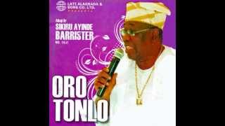 AlhjSikiru Ayinde Barrister live  Adisa Mukaila [upl. by Lord]