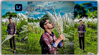 lightroom photo editing  lightroom green preset🍏 [upl. by Aivad691]