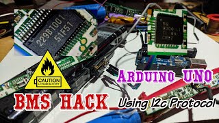 Laptop battery data retrieval and reset with arduino  BMS HACK arduino i2cprotocol part 3 SMBus [upl. by Plate]