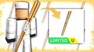 CARA DAPETIN ITEM GRATIS DI ROBLOX😍 FREE ITEM Merge Masters Mega Chopsticks [upl. by Carlen740]