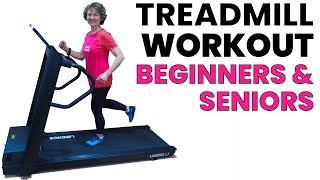 Beginner amp Senior Treadmill Walking Workout [upl. by Allemahs]