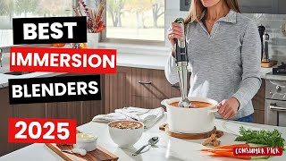 Best Immersion Blenders 2025  Which One Is The Best [upl. by Venezia]