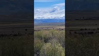 Wind River Mountains from Pinedale Wyoming wyoming [upl. by Colin]