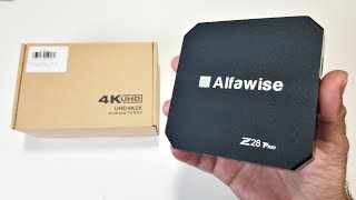 Alfawise Z28 Pro  4K Android TV Box  RK3328  2GB  16GB  UNDER 40 [upl. by Htnamas104]