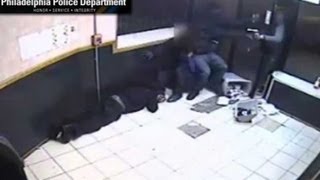 Police release CCTV showing Philadelphia shooting [upl. by Garey]