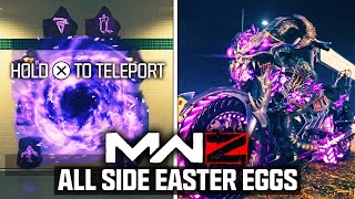 EVERY SIDE EASTER EGG in MW3 Zombies All Secrets amp Free Upgrades [upl. by Ardnek]