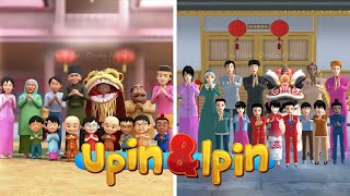 Tiru Aksi Upin Ipin Gong Xi Fa Cai Tahun Baru Cina versi Sakura School Simulator [upl. by Alvin]