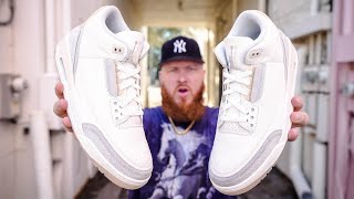 THE JORDAN 3 CRAFT IVORY ARE MY NEW FAVORITE SNEAKERS [upl. by Melodie]