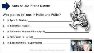 A1 A2 Kap 08 Frohe Ostern Wortschatzübung in Hülle und Fülle [upl. by Adila442]