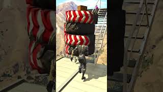 SpiderMan’s Water Fails amp Jumps  GTA 5 Epic Ragdolls Shorts [upl. by Enitsuga]