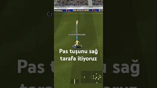 Havadan sert pas nasıl atılır efootball 25 mobile [upl. by Blanch971]