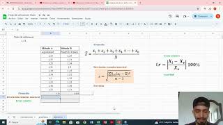 precisión y exactitud para evaluar dos métodos [upl. by Eitsyrc]