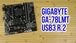 Распаковка Gigabyte GA78LMTUSB3 R2 [upl. by Bessie]