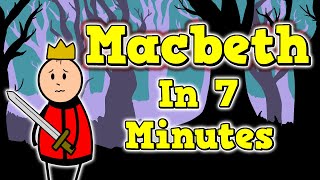 Shakespeare in Seven Minutes Macbeth Summary macbeth shakespeare gcseenglish [upl. by Allsopp]