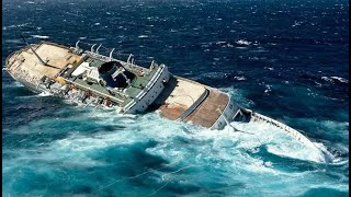 Mother Nature Moments Shocking Biggest Waves Sink Giant Ships In Horrible Storm [upl. by Ardnod]