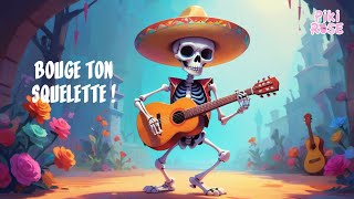 Bouge ton squelette – Une chanson festive pour Halloween avec des squelettes dansants  🎶💀🎉 [upl. by Onin]