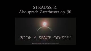 STRAUSS R Also sprach Zarathustra op 30 Karajan1964 [upl. by Fae]