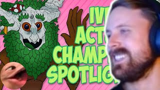 Forsen Reacts  Ivern ACTUAL Champion Spotlight [upl. by Ffej]