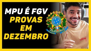 Concurso MPU é FGV PROVAS EM 2024 😱 [upl. by Owens220]