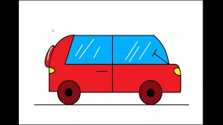 How to draw car in MS Paint  how to draw car easy on ms paint  car drawing on ms paint  ms paint [upl. by Elwyn]