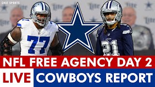 Dallas Cowboys 2024 NFL Free Agency LIVE  Day 2 Cowboys Rumors News amp Derrick Henry To Ravens [upl. by Hinson]