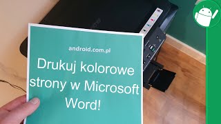 Jak zmienić kolor strony w Microsoft Word [upl. by Netsirk]