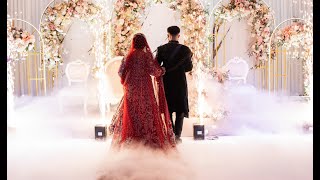 Zaynah amp Yasir  Pakistani Luxury Wedding Highlight  Muslim Nikkah Highlight Meridian Grand [upl. by Zacks311]