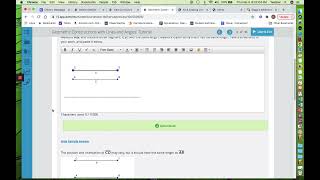 Edmentum Geometry  Geometric Constructions with Lines and Angles part 1 of 4 [upl. by Undry]