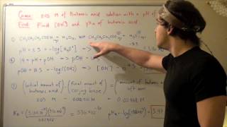 Acid Ionization Constant Example [upl. by Fedak]