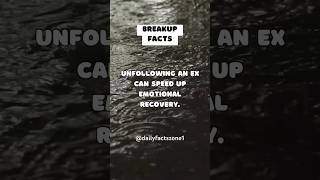 Unfollowing an EX can speed up emotional recovery… facts psychologyfacts subscribe shorts [upl. by Alik783]