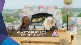 Glastonbury 2022 in three minutes [upl. by Jonette]