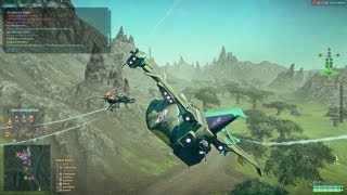 Planetside 2  Galaxy Gameplay  Shock Troopers [upl. by Atsahc]