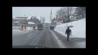 Walserbus Buslinie 3 Teilstrecke der Regionalverkehr Allgäu GmbH RVA Oberstdorf im Jahr 2013 [upl. by Ynohtnad948]