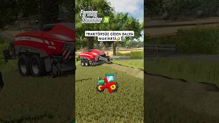 FARMİNG SİMULATOR 25TE BİR İLK ❗️ TRAKTÖRSÜZ BALYE MAKİNESİ 🤣🤣🚜❌️ fs25 bug shorts [upl. by Nahtnhoj]