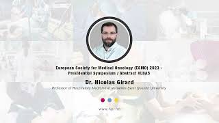 European Society for Medical Oncology ESMO 2023  Presidential Symposium  Abstract LBA5 [upl. by Eyllek]