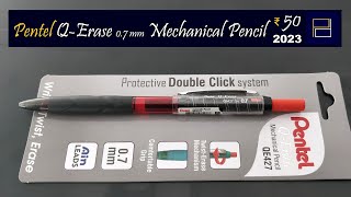 Pentel Q Erase QE427 Mechanical Pencil an INR 50 Pencil  644 [upl. by Battista]