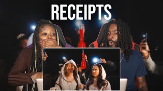 Brooklyn Queen  Receipts ft Yanni Monett RBT amp EMILY DISS ONE MIC REACTION [upl. by Accebar]