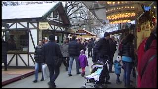 Weihnachtsmarkt Volksgarten Linz [upl. by Yrhcaz]