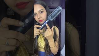 Silky straight hair in just 5 mins  ytshorts hairstraightening hairstyle [upl. by Consalve]