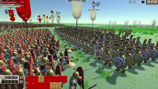 Strategos Custom Battle Rome vs Carthage [upl. by Bernardi]