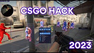 BEST Free CSGO Cheat Has UPDATED For 2023  CSGO Aimbot Wallhack ESP [upl. by Boycey]