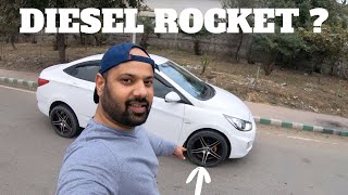 2nd Diesel Rocket  Hyundai Verna Review [upl. by Suoicul744]