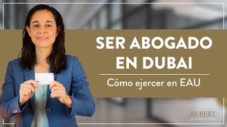 🚀 ¡Conviértete en Abogado en Dubai Pasos Clave para Lograrlo [upl. by Eelrebmyk]