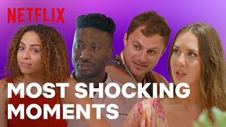 Most Shocking Moments from Love Is Blind Season 5  Netflix [upl. by Sucramaj]