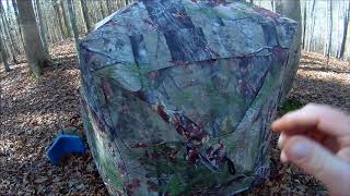 Barronett Radar Hunting Blind Bloodtrail Backwoods [upl. by Adlemi]