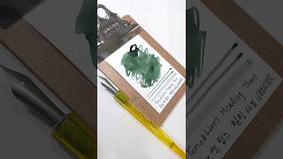 잉크 ink  TonoampLims Heling Time 토노앤림스 힐링 타임 잉크 잉크추천 만년필 만년필추천 fountainpen ink [upl. by Staffan]