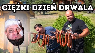 To był ciężki dzień ale zrobiliśmy 15kg kiełbasy Drwala🔥💪 [upl. by Ehlke]